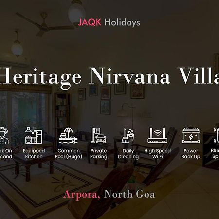 Heritage Nirvana Villa - 4Bhk, Goa Calangute Eksteriør billede
